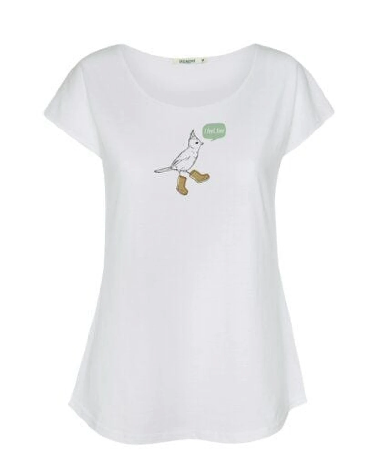 GREENBOMB Animal Bird Fine Cool - Sportliches T-Shirt aus Bio-Baumwolle / hochwertiger Print / GOTS / Fair & Vegan – Ansicht 4