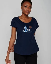 Produktseite: GREENBOMB Animal Goose Family Cool - Sportliches T-Shirt aus Bio-Baumwolle / hochwertiger Print / GOTS / Fair & Vegan