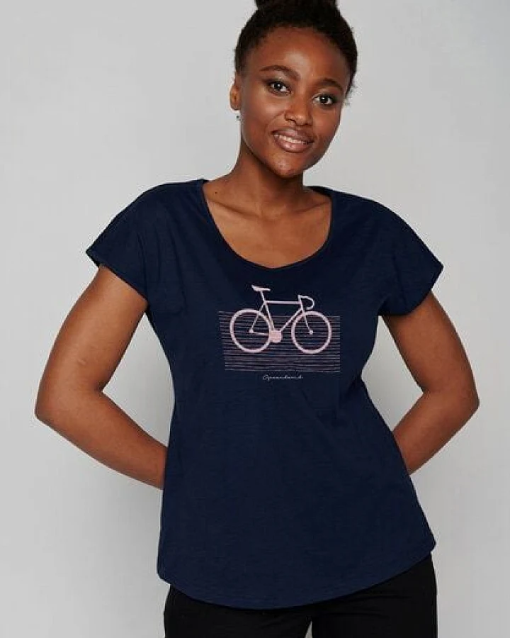 GREENBOMB Bike Streak Cool - Sportliches T-Shirt aus Bio-Baumwolle / hochwertiger Print / GOTS / Fair & Vegan