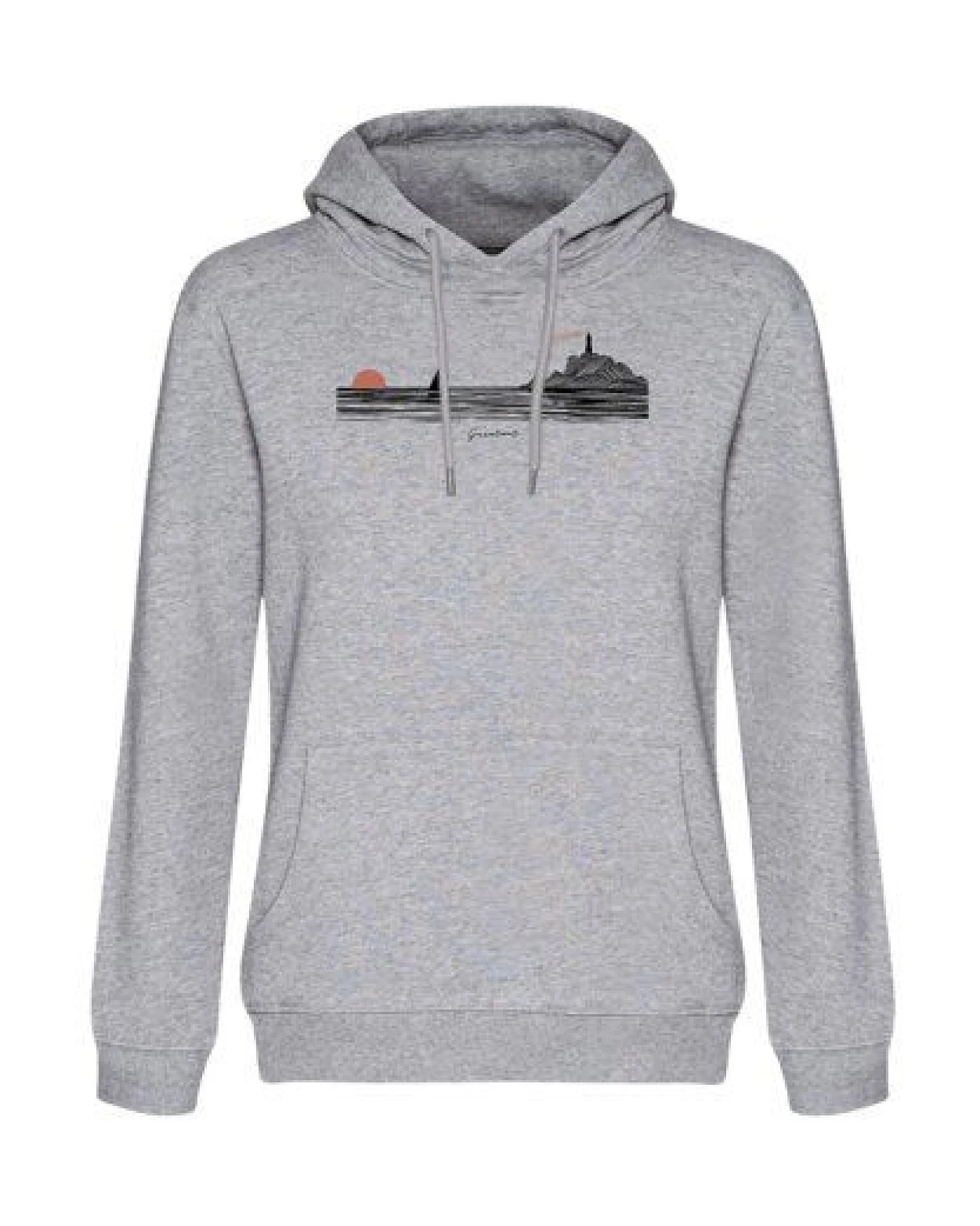 GREENBOMB Nature Lighthouse Chipper - Gemütlicher Hoodie aus Bio-Baumwolle / hochwertiger Print / GOTS / Fair & Vegan – Ansicht 4