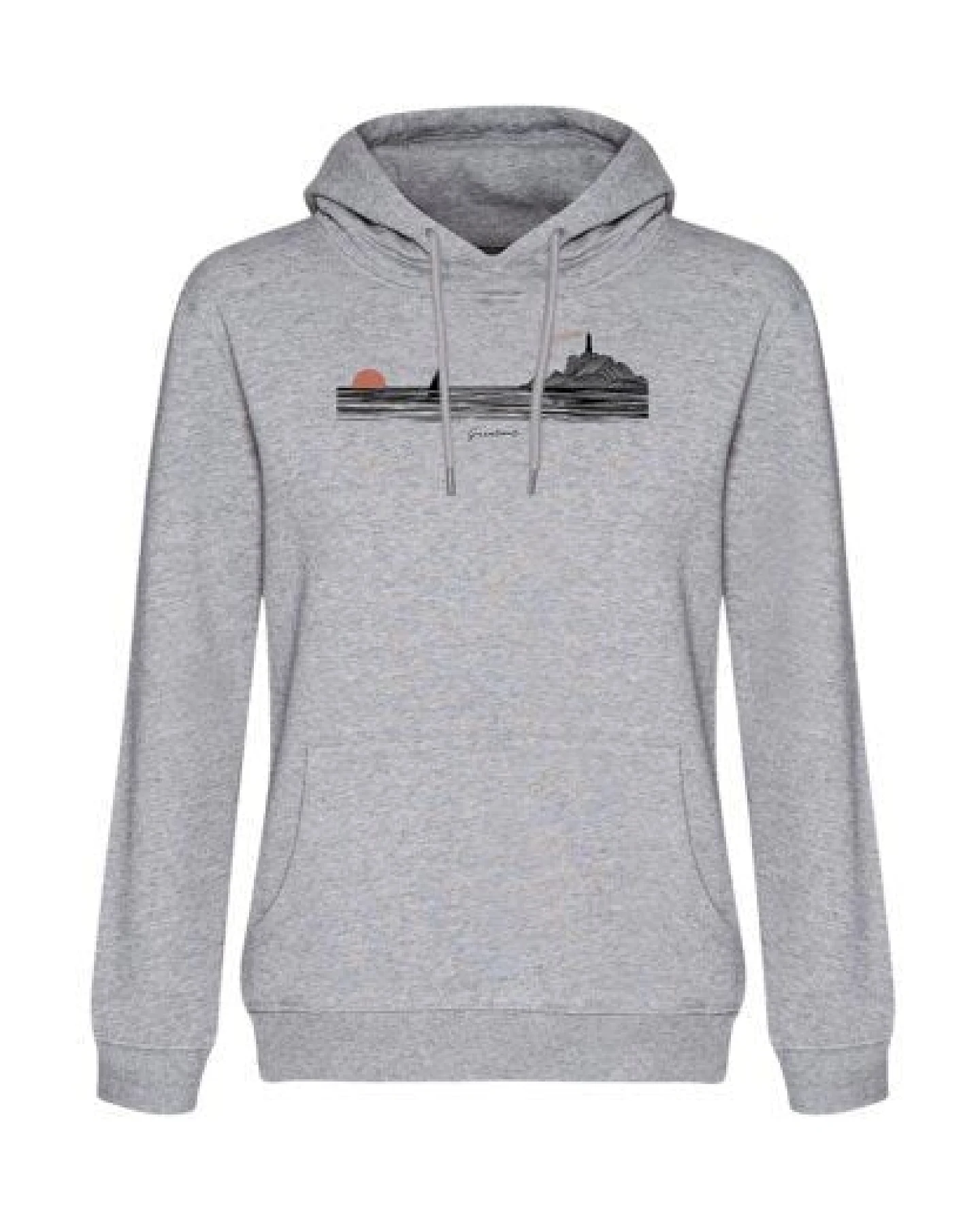 GREENBOMB Nature Lighthouse Chipper - Gemütlicher Hoodie aus Bio-Baumwolle / hochwertiger Print / GOTS / Fair & Vegan – Ansicht 4