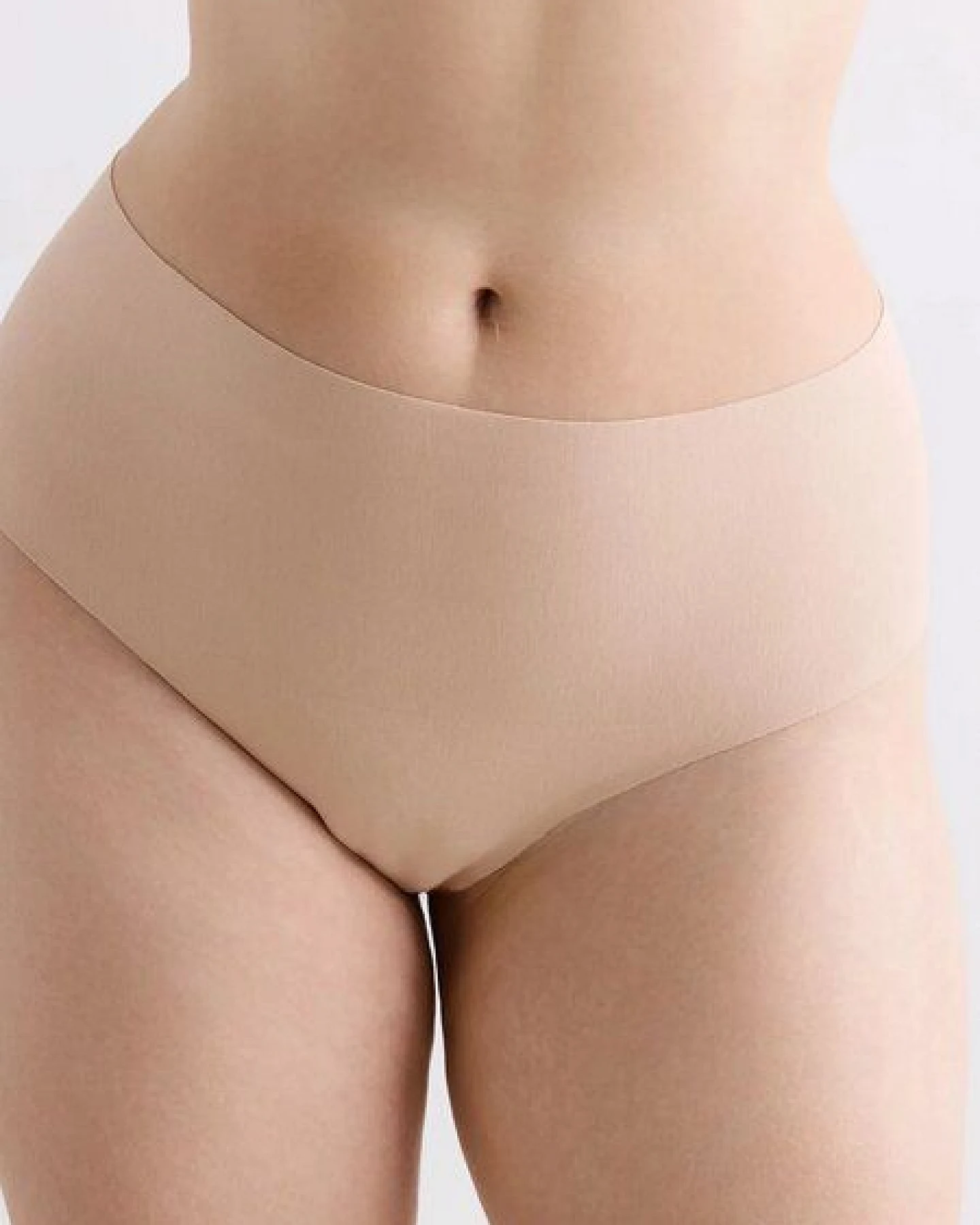 erlich textil Casual Cotton High Waist Brazil String mit 94% Baumwolle (aus kontrolliert biologischem Anbau), made in Europe – Ansicht 4