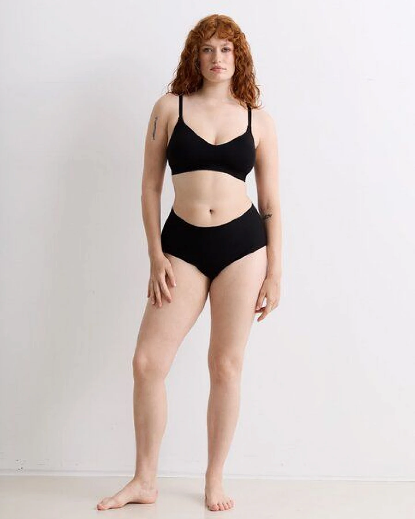 erlich textil Casual Cotton High Waist Slip aus Bio-Baumwolle, made in Europe – Ansicht 3
