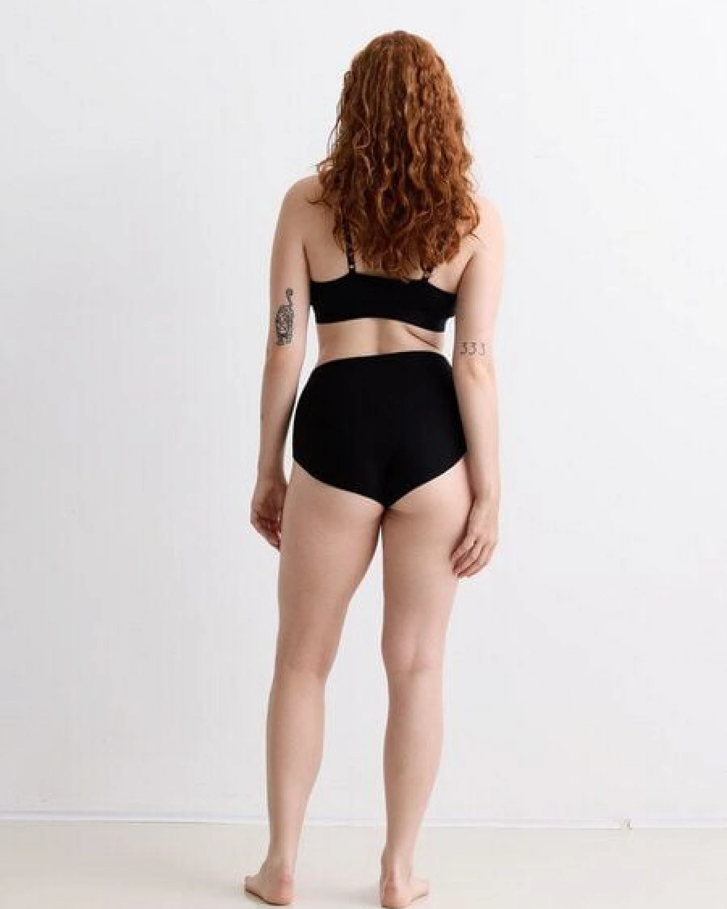 erlich textil Casual Cotton High Waist Slip aus Bio-Baumwolle, made in Europe – Ansicht 4