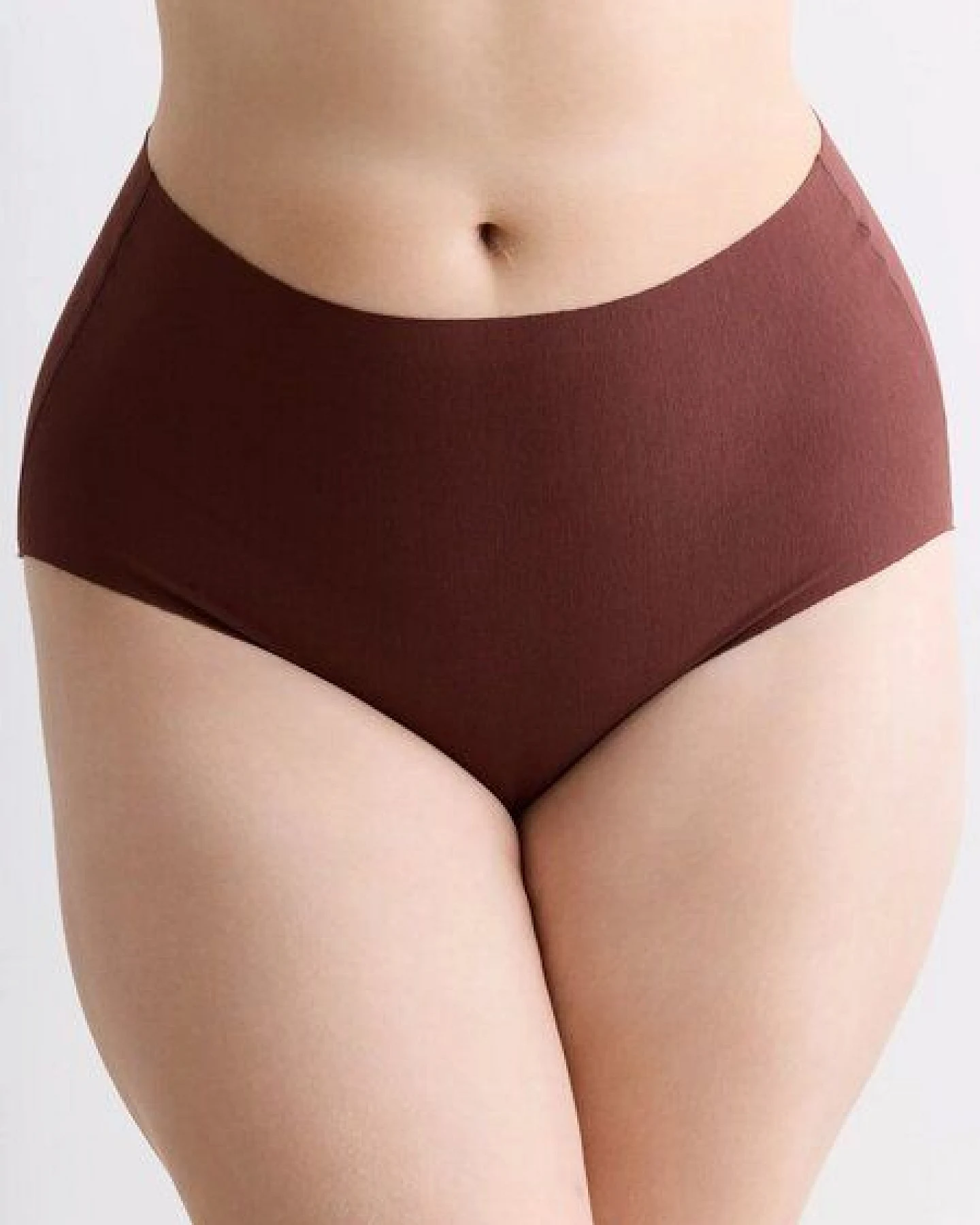 erlich textil Casual Cotton High Waist Slip mit 94% Baumwolle (aus kontrolliert biologischem Anbau), made in Europe – Ansicht 3