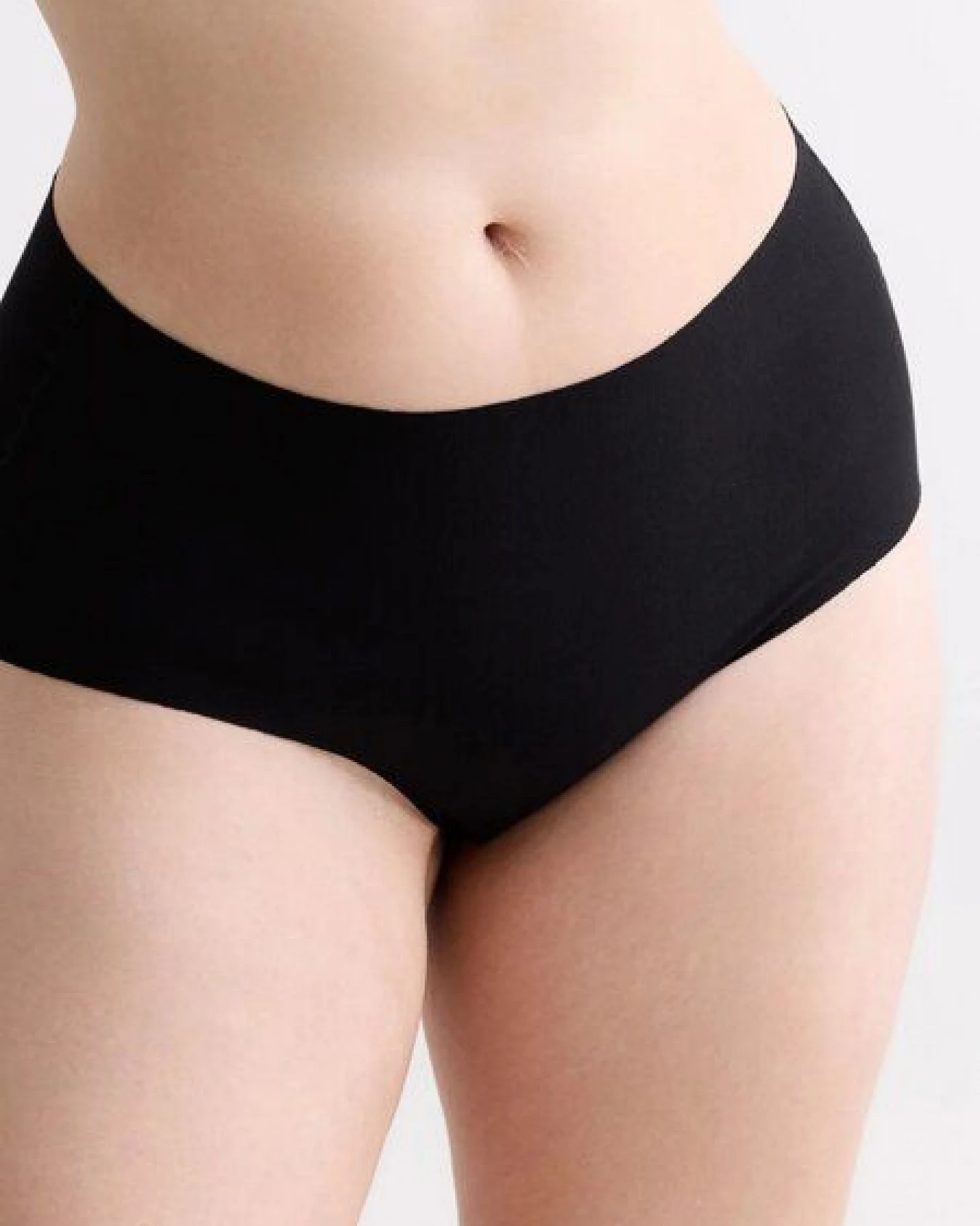 erlich textil Casual Cotton High Waist Slip mit 94% Baumwolle (aus kontrolliert biologischem Anbau), made in Europe – Ansicht 3