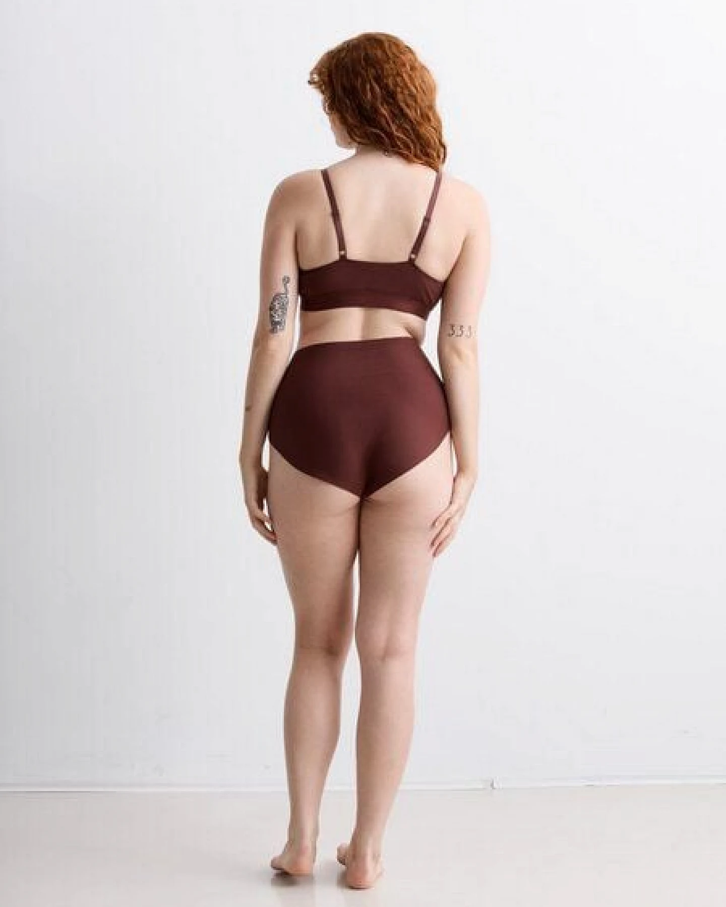 erlich textil Casual Cotton High Waist Slip aus Bio-Baumwolle, made in Europe – Ansicht 4