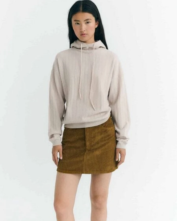 thinking mu Damen Pullover - Alina Knitted Sweater - aus Wolle