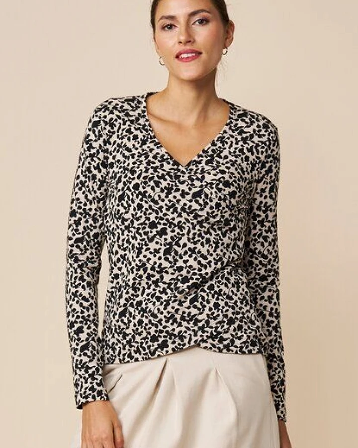 LANA Organic Wickelshirt, Modell Louise