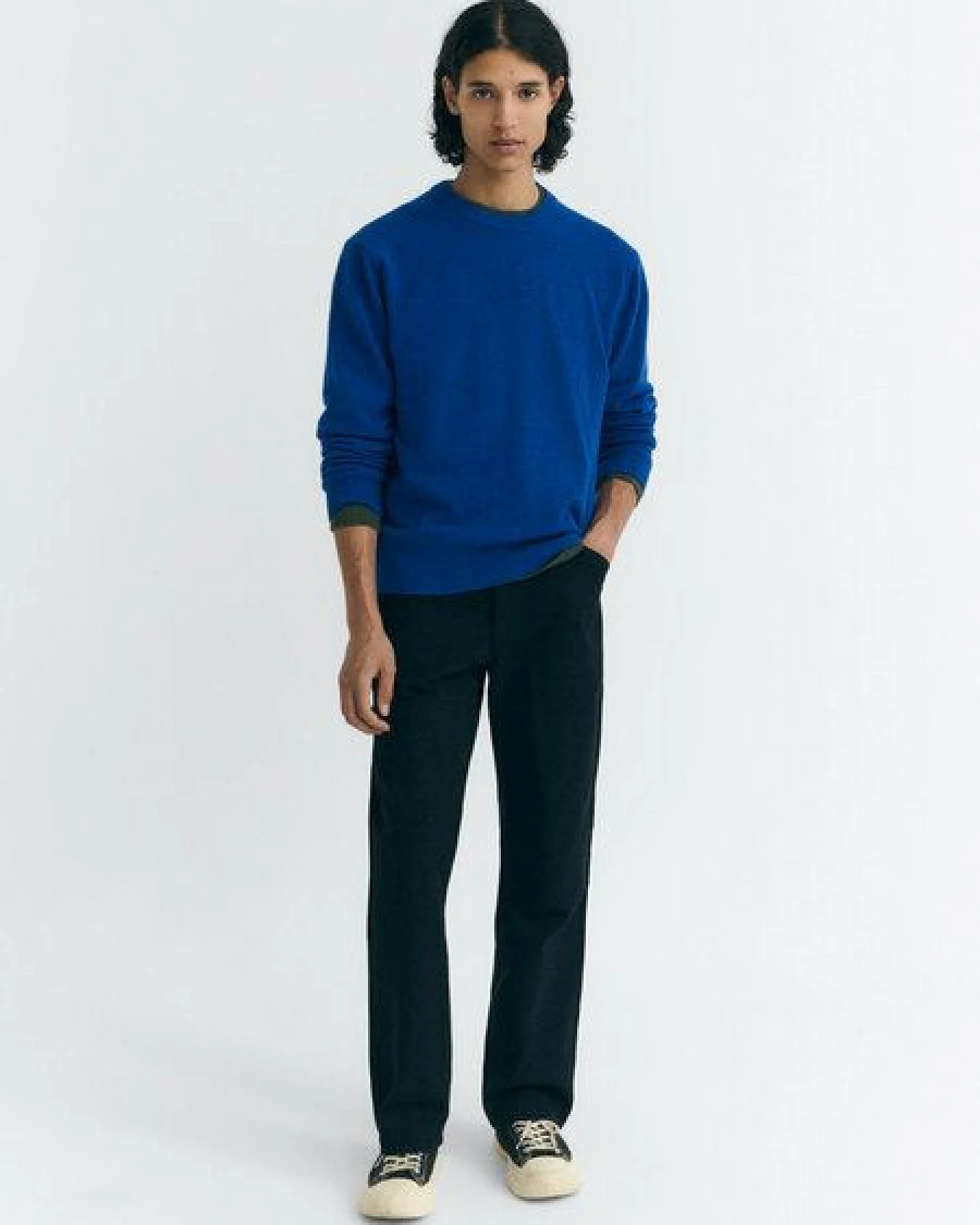 thinking mu Herren Pullover - Lucien Knitted Sweater - aus Wolle – Ansicht 2