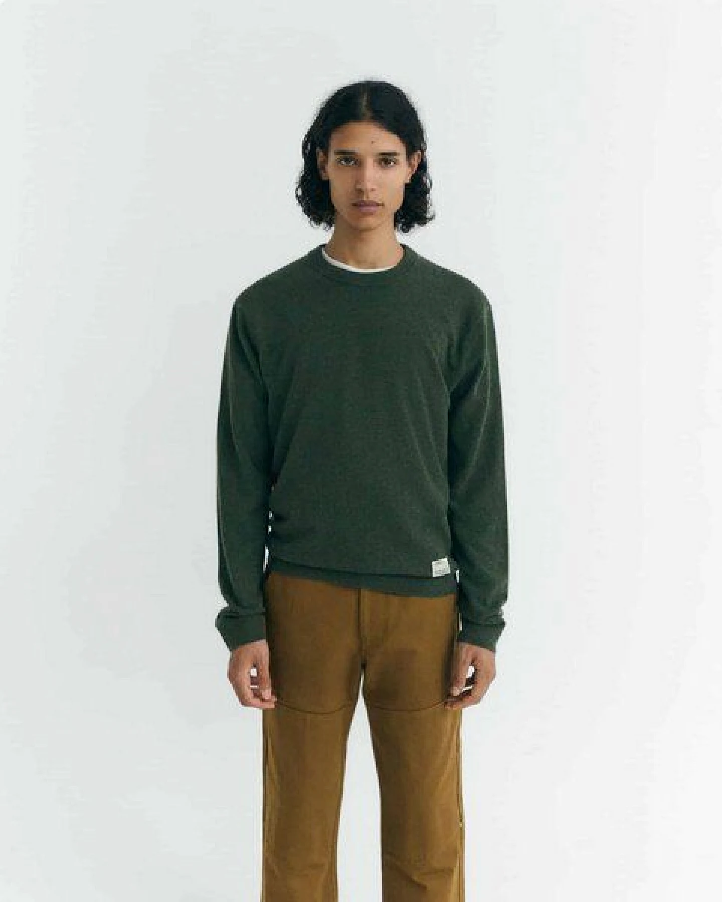 thinking mu Herren Pullover - Lucien Knitted Sweater - aus Wolle – Ansicht 3