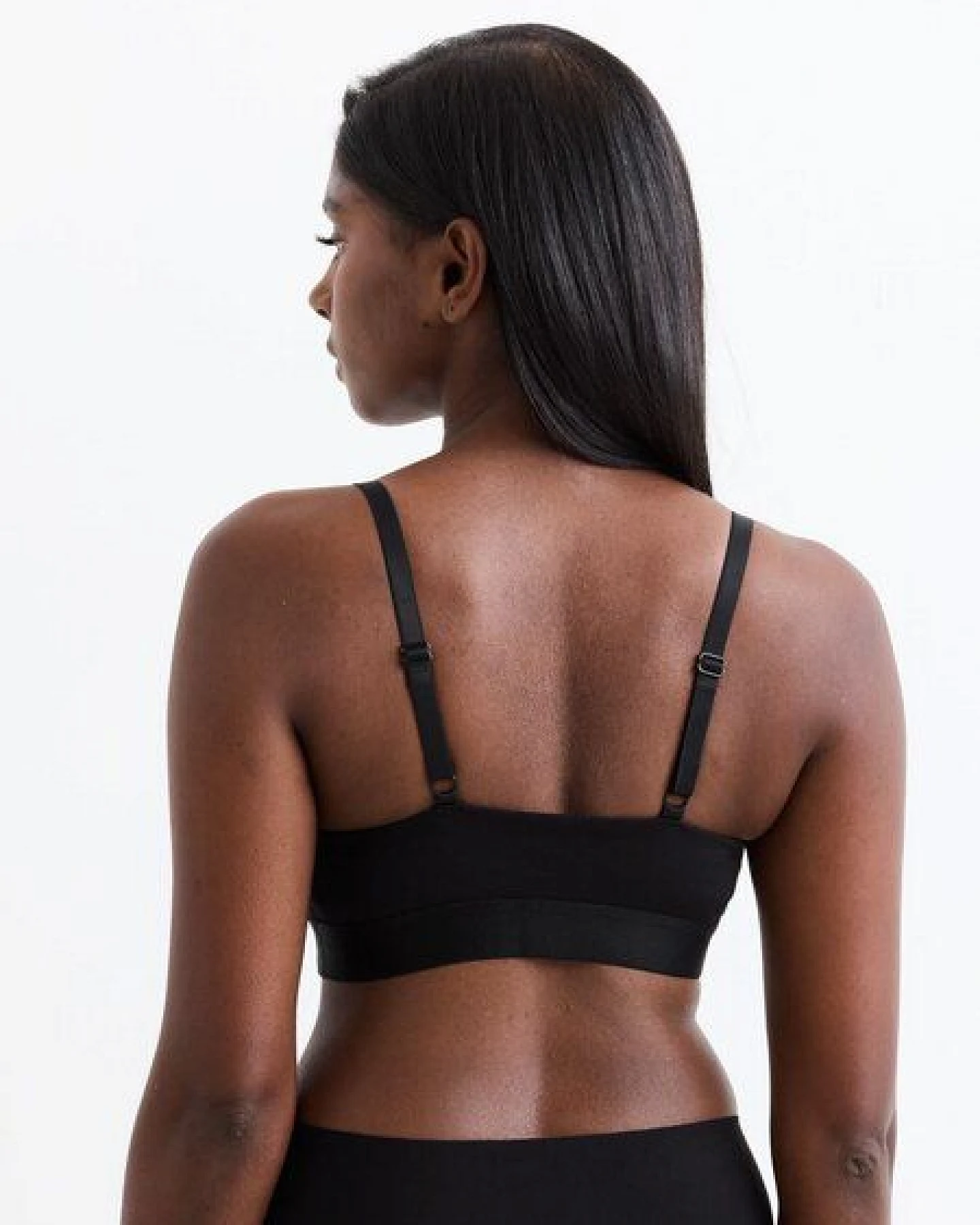 erlich textil Casual Cotton Bralette mit herausnehmbaren Pads aus Bio-Baumwolle, made in Europe – Ansicht 2