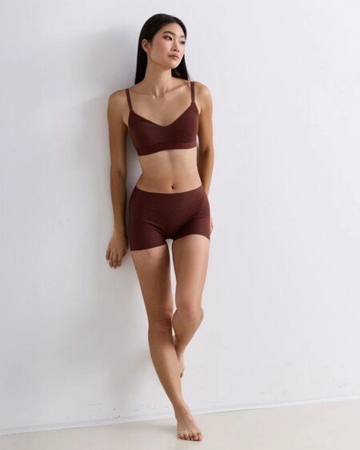 erlich textil Casual Cotton Bralette mit herausnehmbaren Pads aus Bio-Baumwolle, made in Europe – Ansicht 3