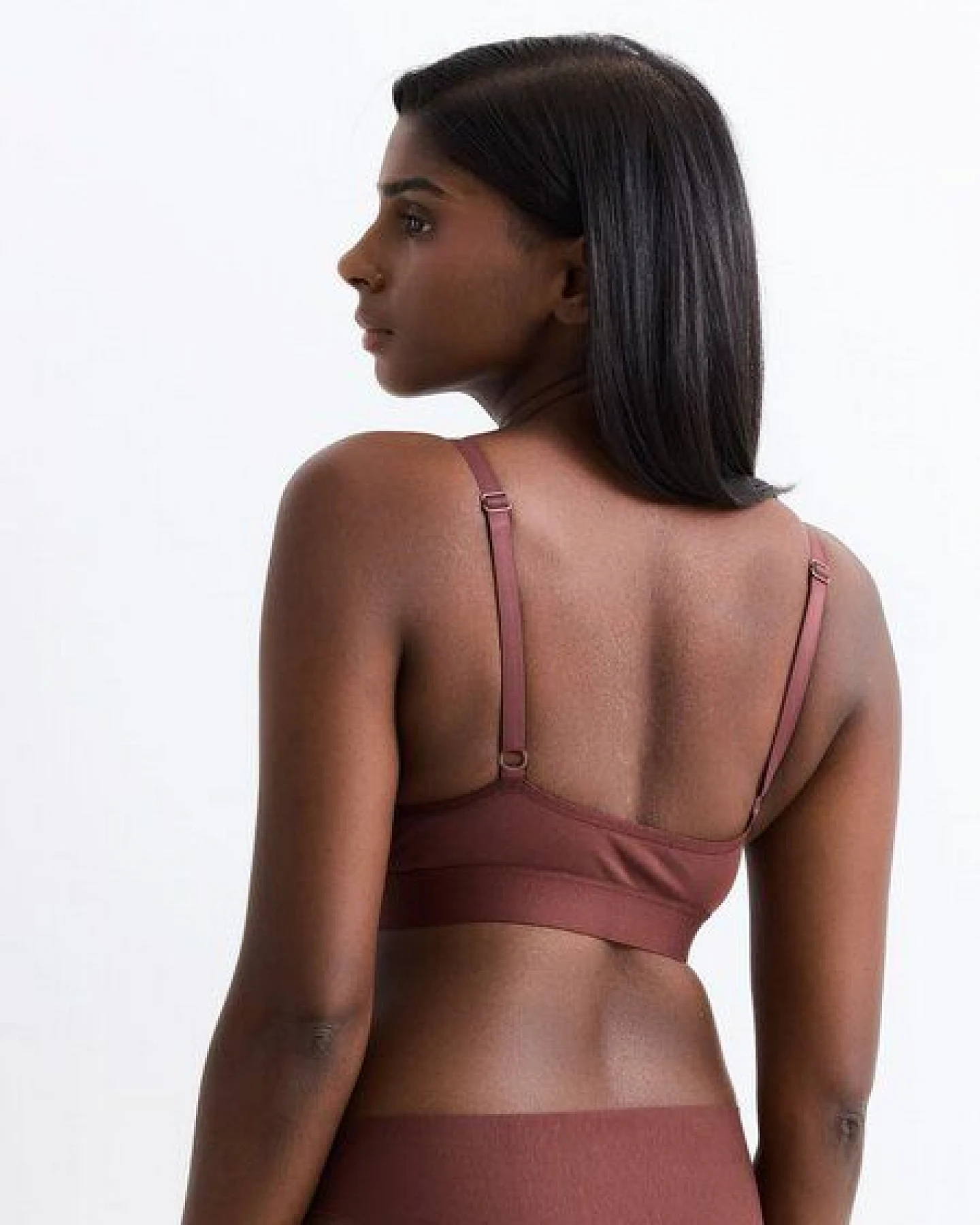 erlich textil Casual Cotton Triangel Bralette aus Bio-Baumwolle, made in Europe – Ansicht 2