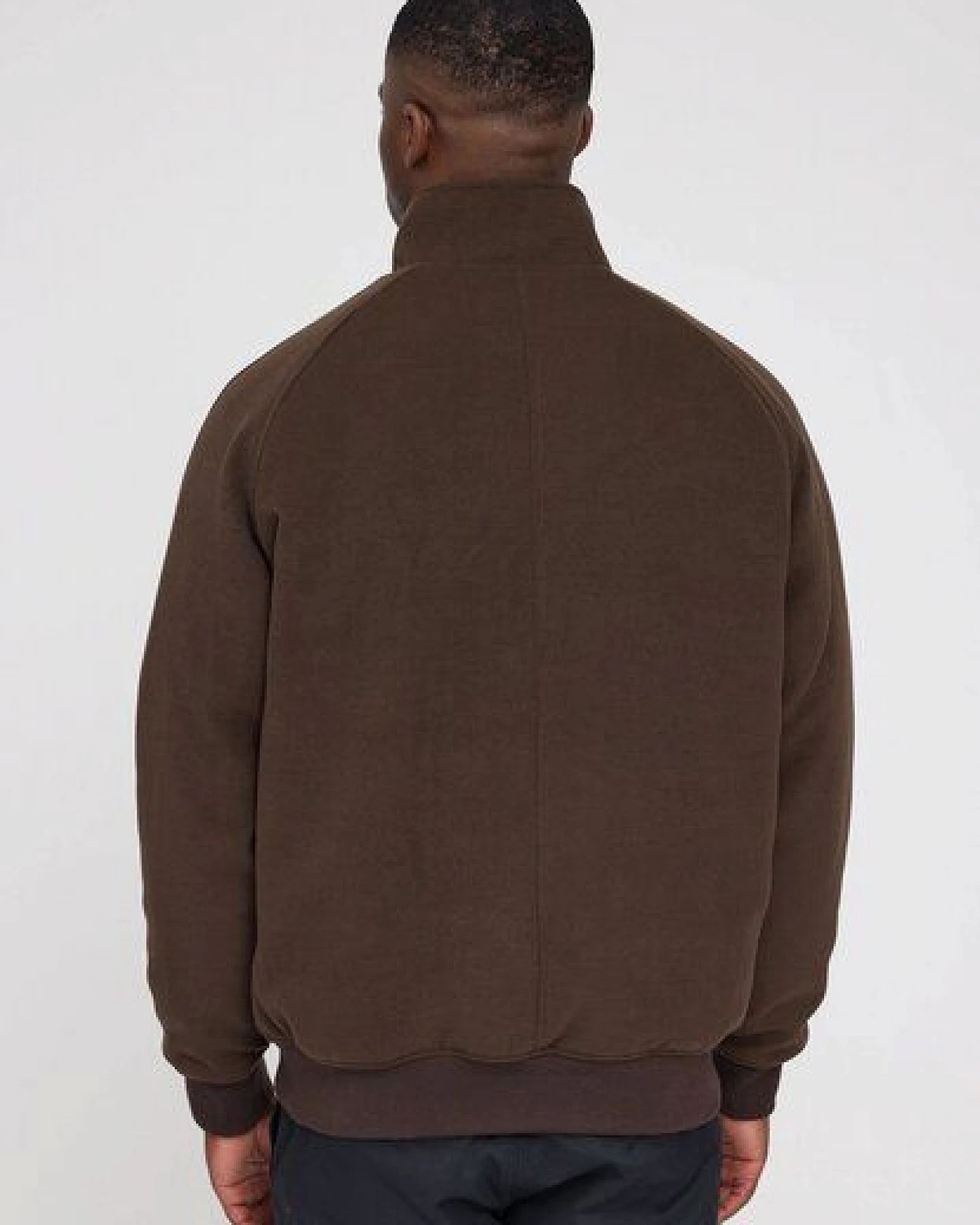 Mazine Vegan Wool Blouson Jacke - Black Coffee – Ansicht 4