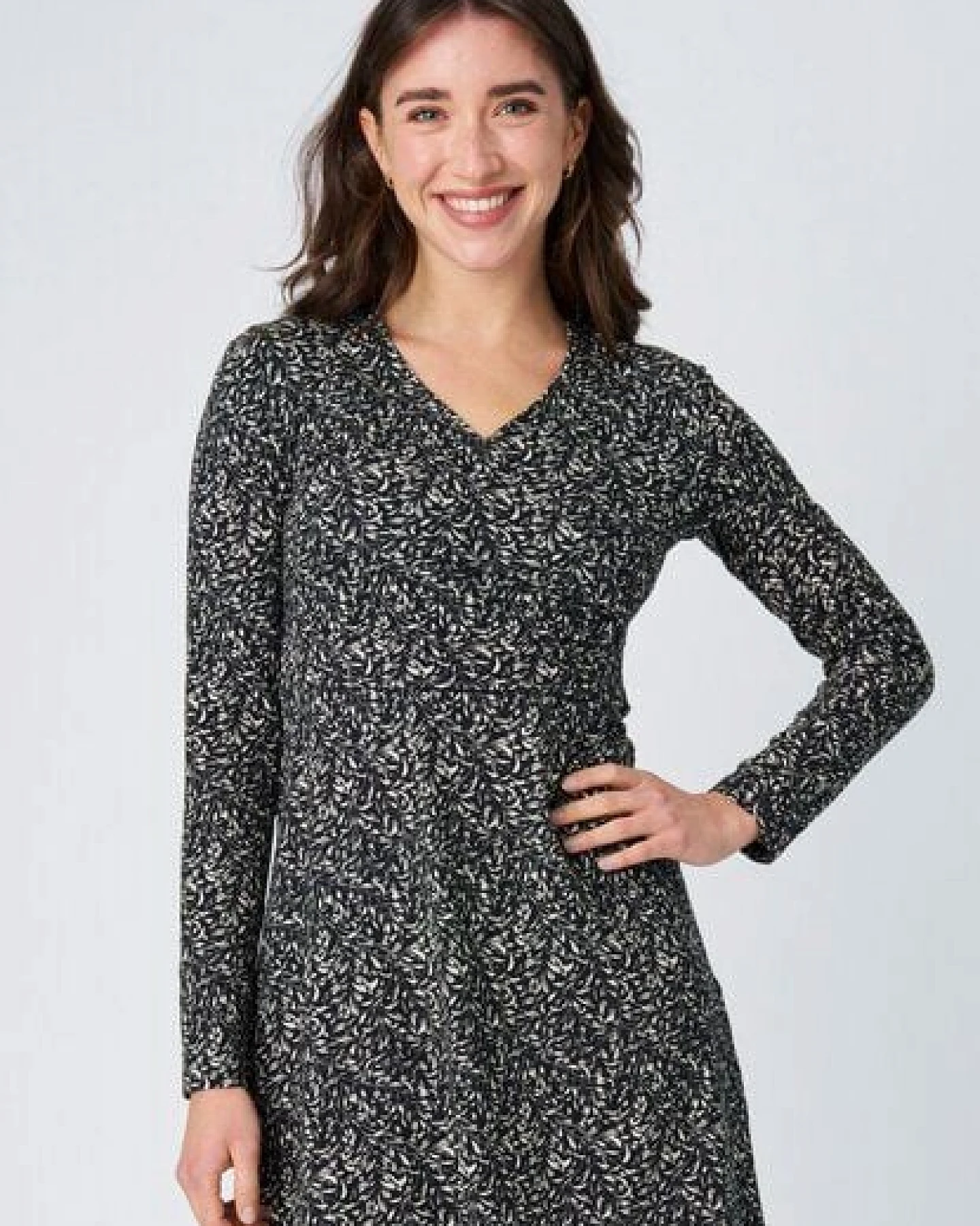 LANA Organic Wickelkleid, Modell Joelle – Ansicht 3