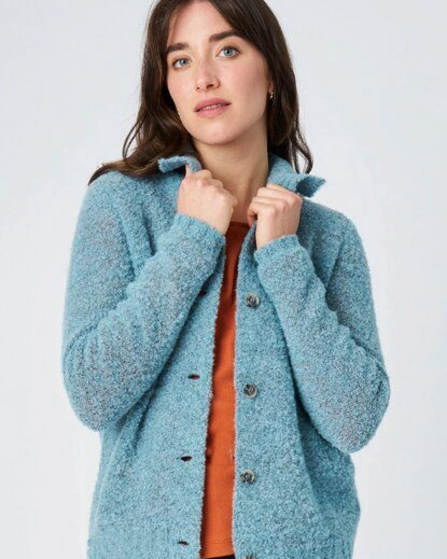LANA Organic Jacke aus Schurwolle, Modell Hedda – Ansicht 2