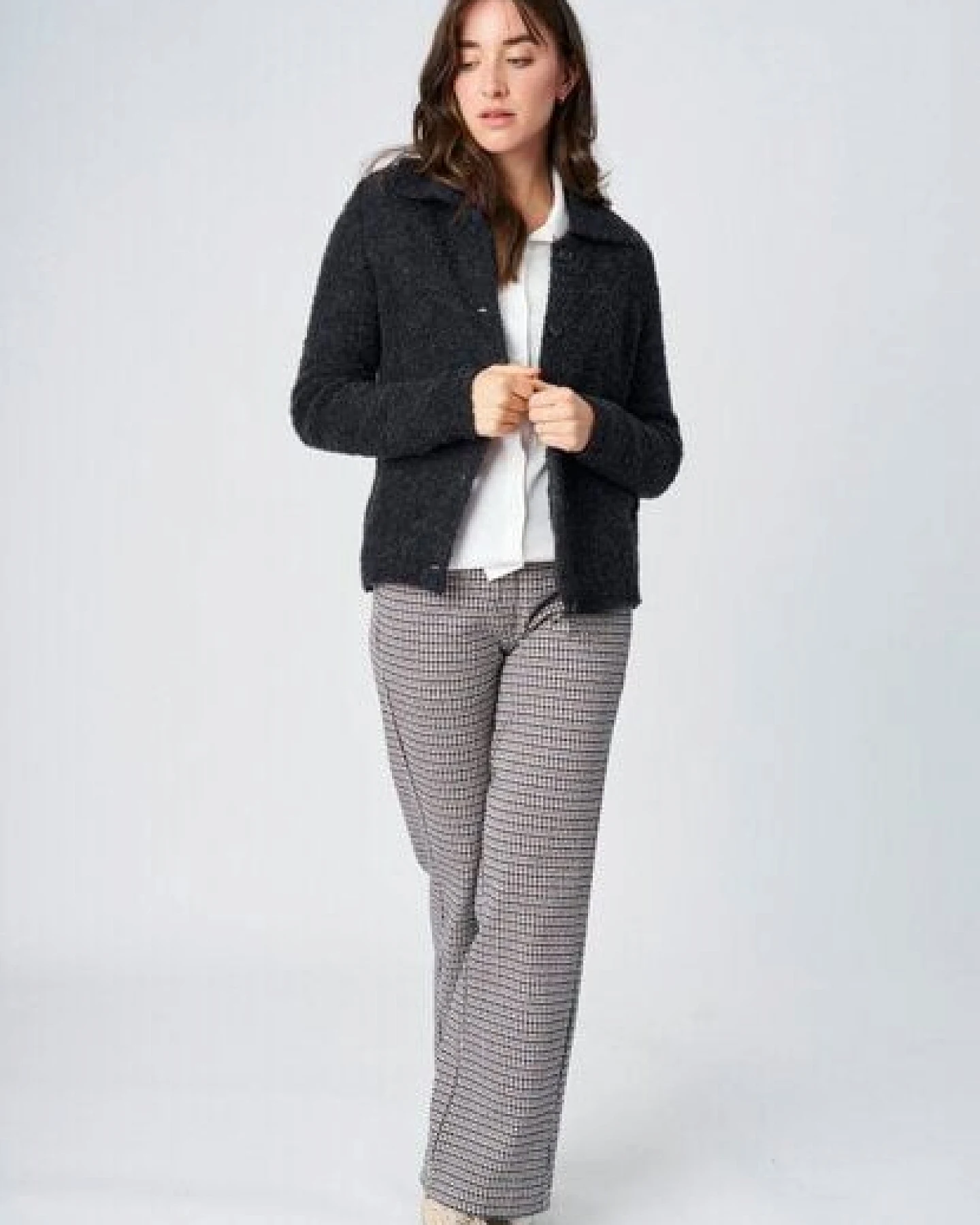 LANA Organic Jacke aus Schurwolle, Modell Hedda – Ansicht 2