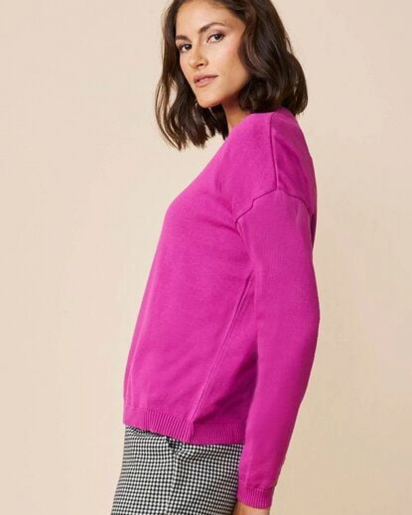 LANA Organic Pulli, Modell Hanna – Ansicht 3