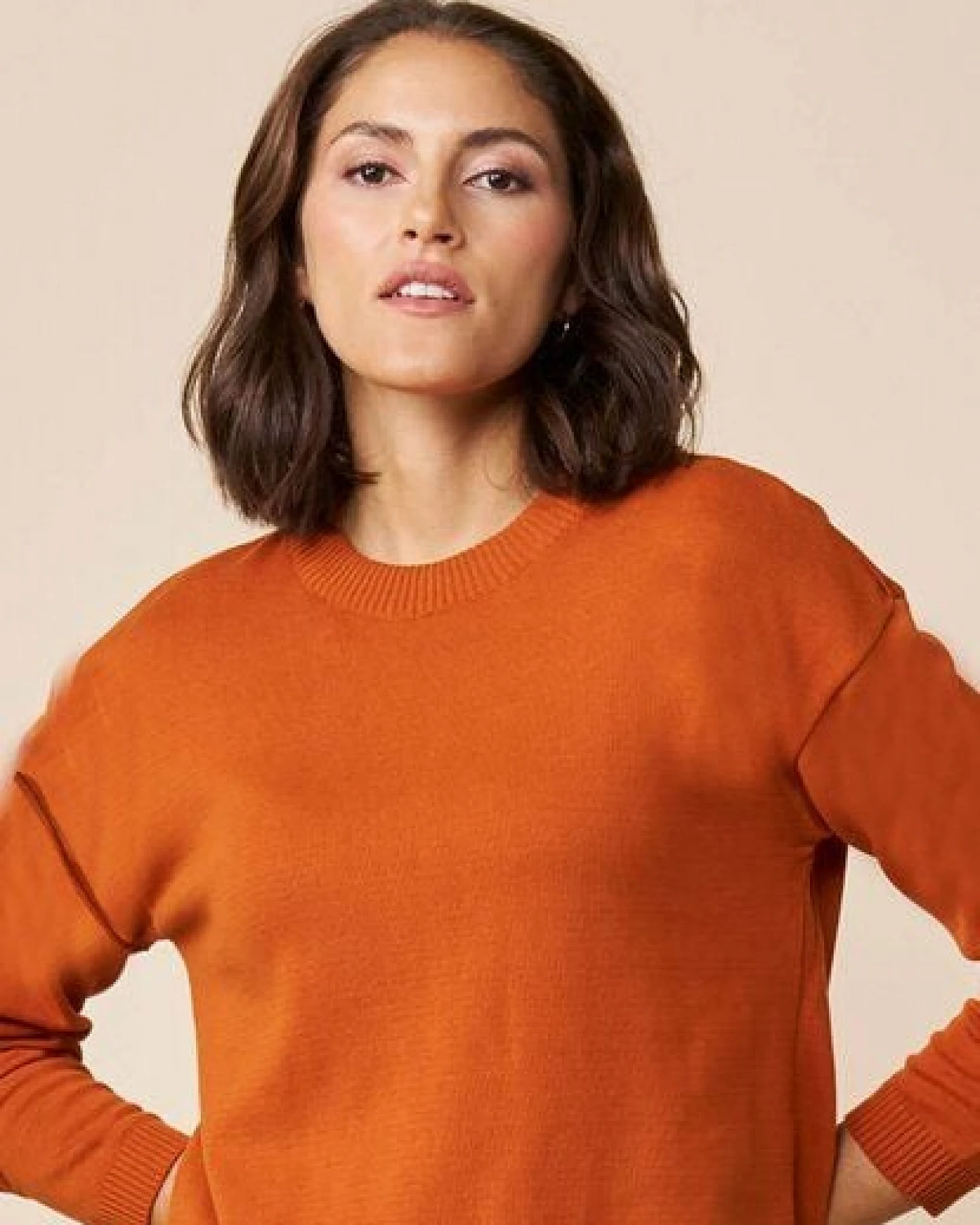 LANA Organic Pulli, Modell Hanna – Ansicht 2