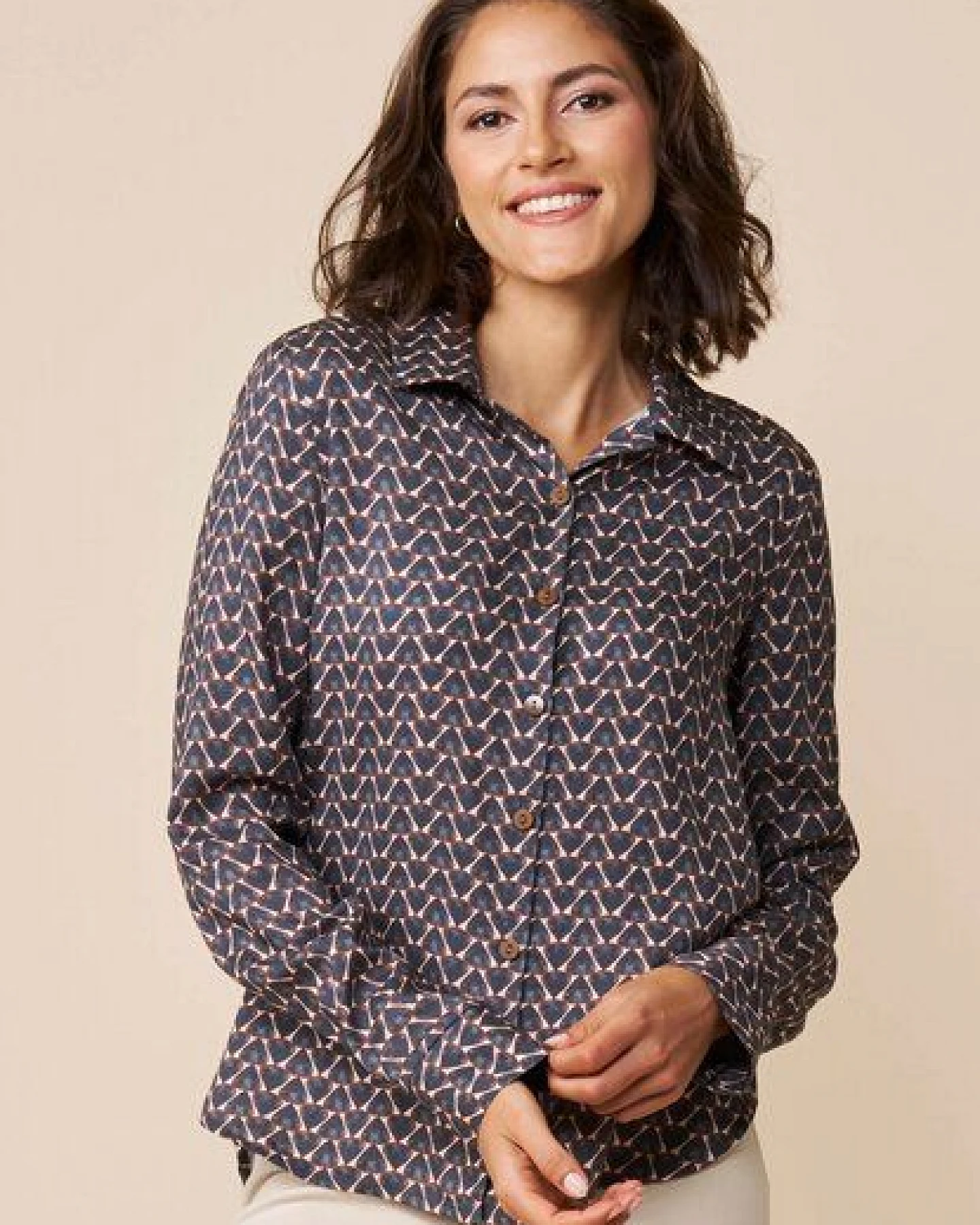 LANA Organic Hemdbluse, Modell Edita – Ansicht 2