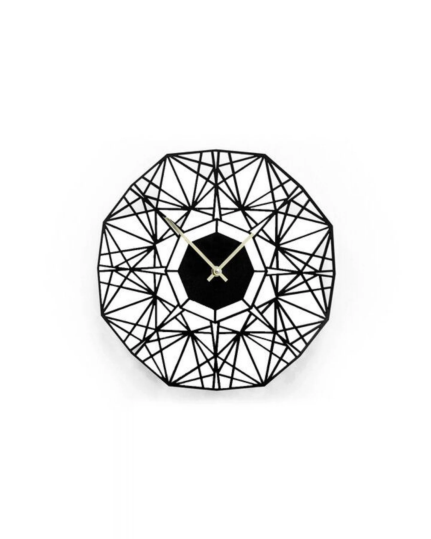 BeWooden Holzuhr Arte Nox Clock – handgefertigte Wanduhr aus Birkenholz im Art-Deco Stil – Ansicht 3