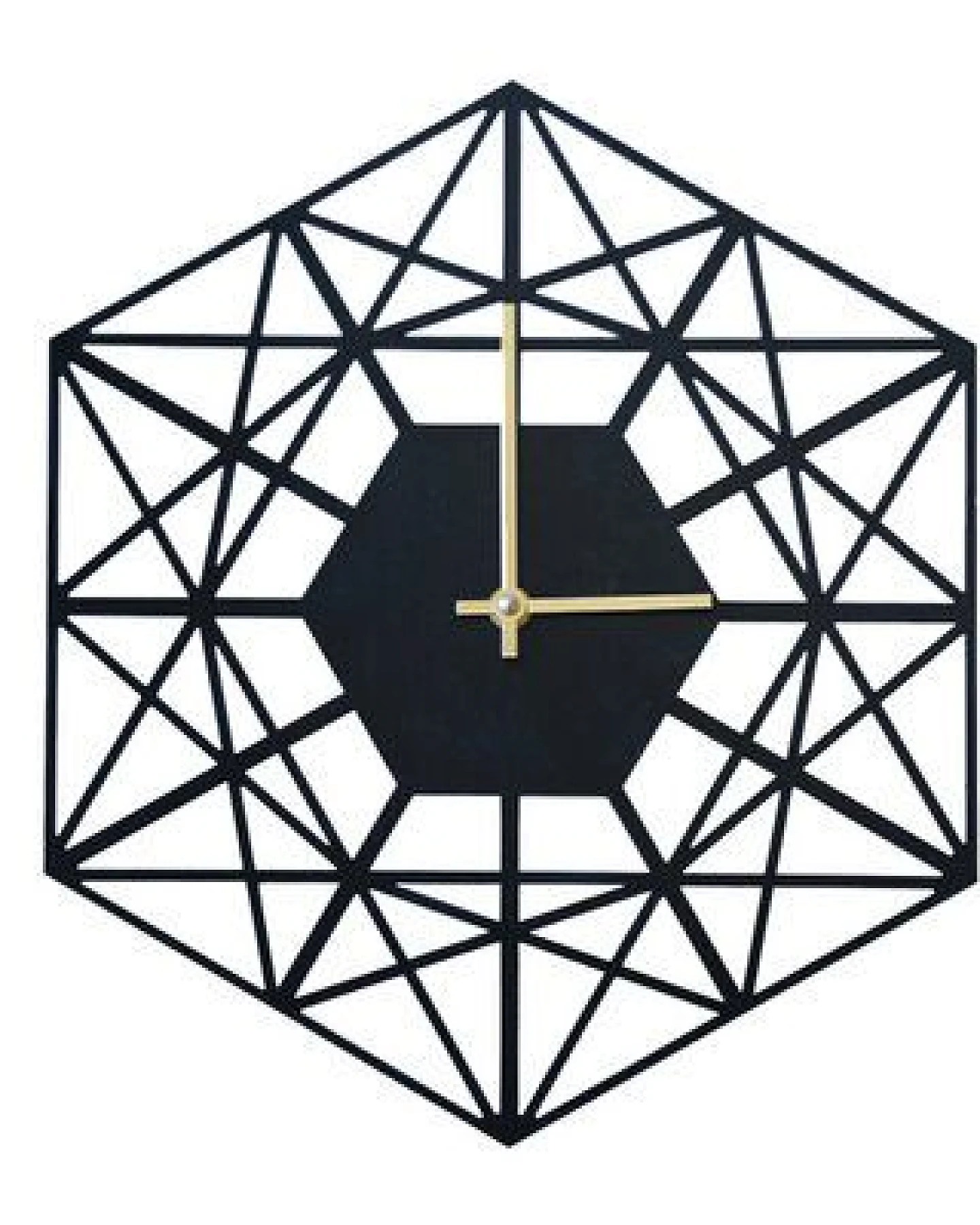 BeWooden Holzuhr „Net Nox Clock“ – handgefertigte Wanduhr aus Birkenholz – Ansicht 2