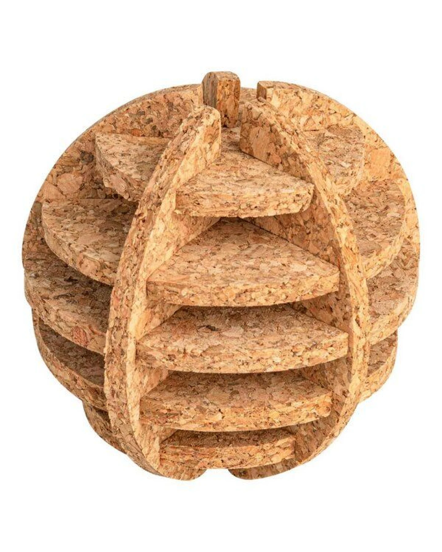 Kork-Deko 3D-Korkkugel für Vögel – Ansicht 2