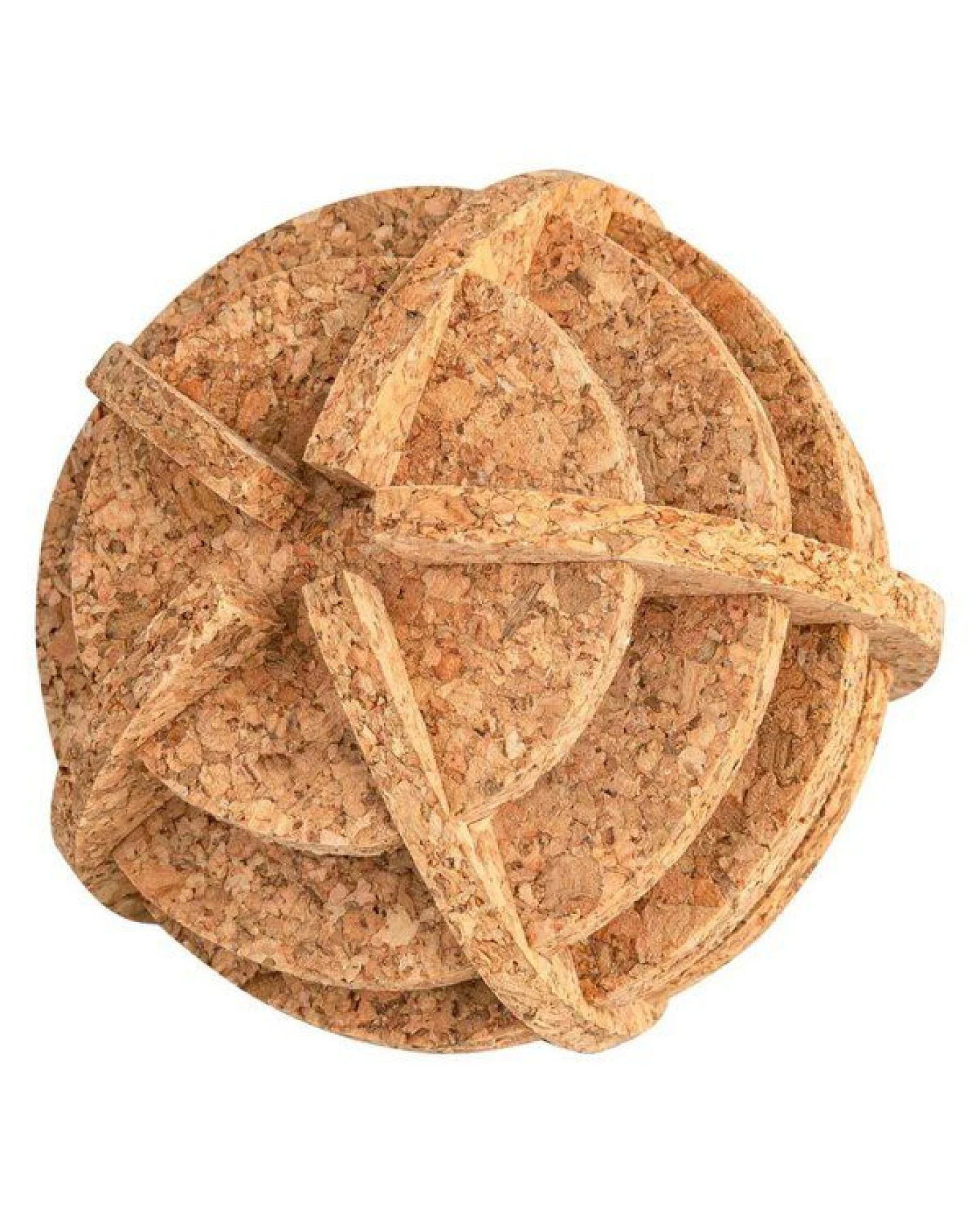 Kork-Deko 3D-Korkkugel für Vögel – Ansicht 3