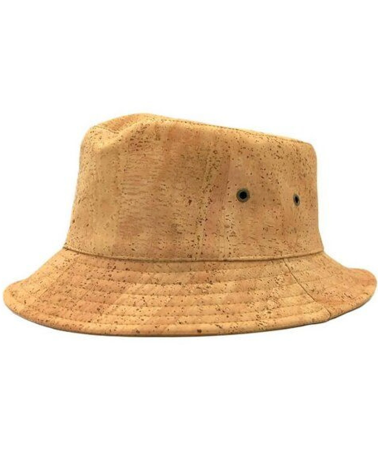 Kork-Deko Beiger Bucket Hat aus Korkstoff – trendiger Anglerhut, nachhaltig & vegan – Ansicht 2
