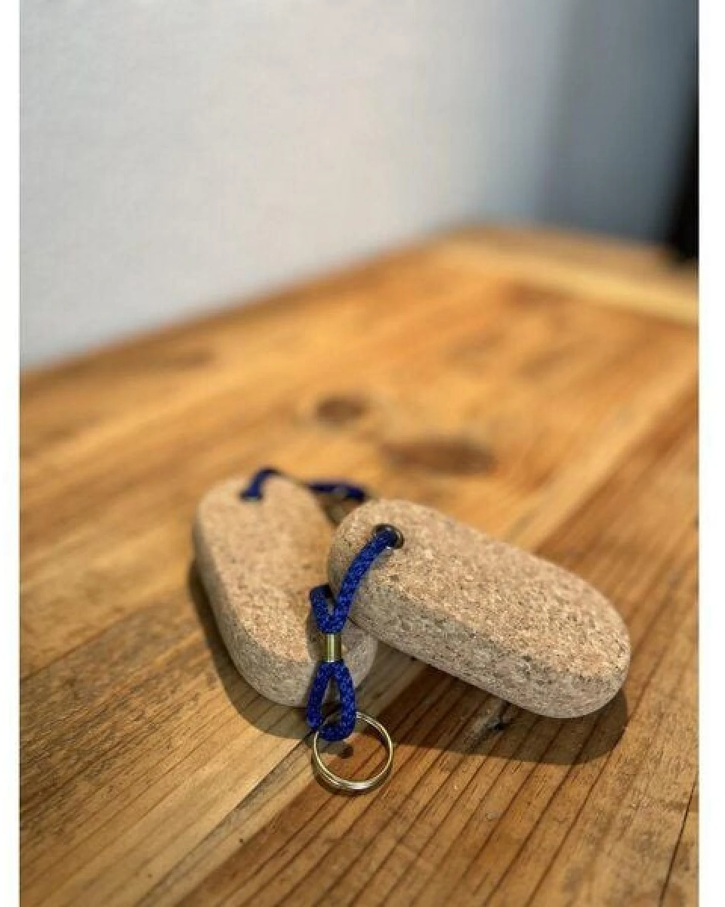 Kork-Deko 5 er Pack - Boots-Schlüsselanhänger „oval“ aus Kork (schwimmfähig) – Ansicht 4