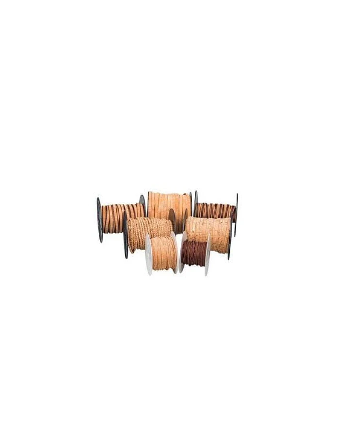Kork-Deko Korkband flach Rot 10 mm