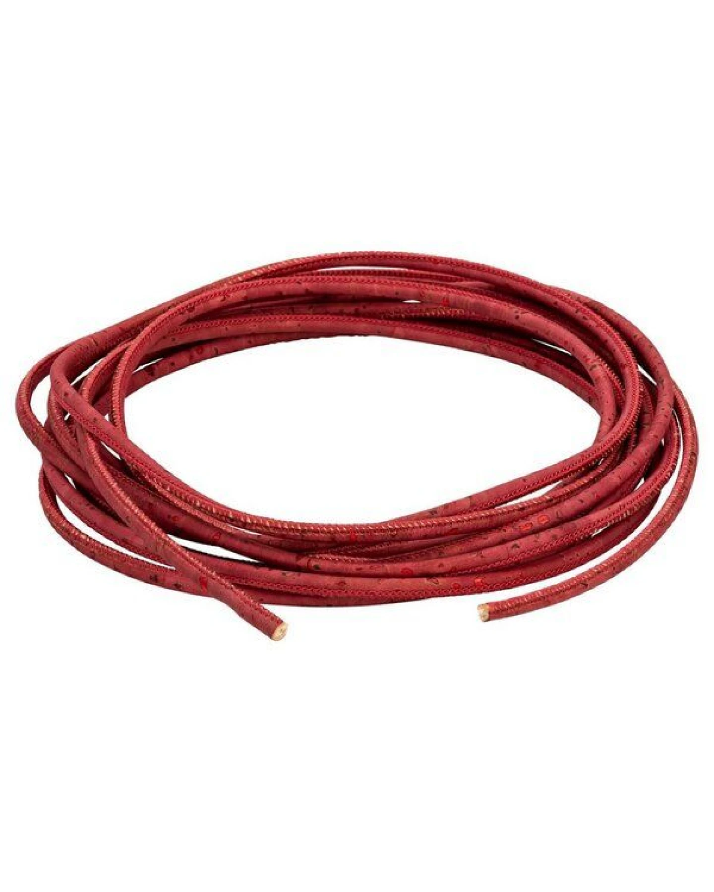 Kork-Deko Korkschnur rund Rot 3 mm – Ansicht 3