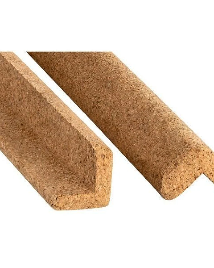 Kork-Deko Kork-Kantenschutz – Ecke- & Kantenschutz aus Naturkork, schützend & formstabil
