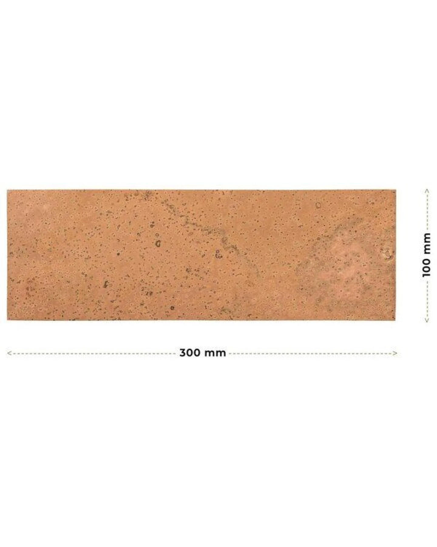 Kork-Deko Korkpad 30×10 cm – Naturkork 5 mm Stärke für Instrumentenbau, Basteln & Modellbau – Ansicht 3
