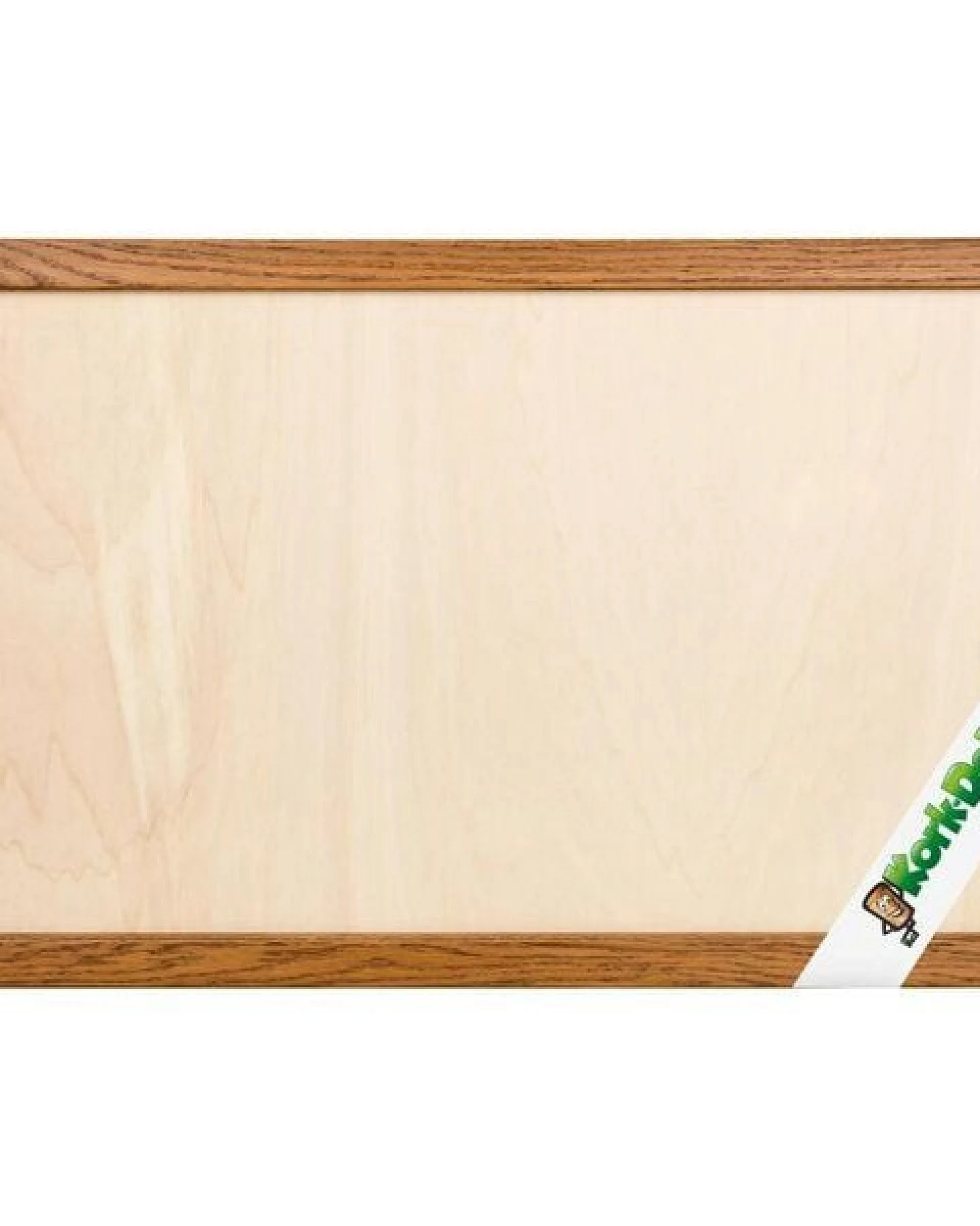 Kork-Deko Rahmen 90x60 cm für Pinnwand aus Kork – Eiche hell – DIY Holzrahmen leer – Ansicht 3