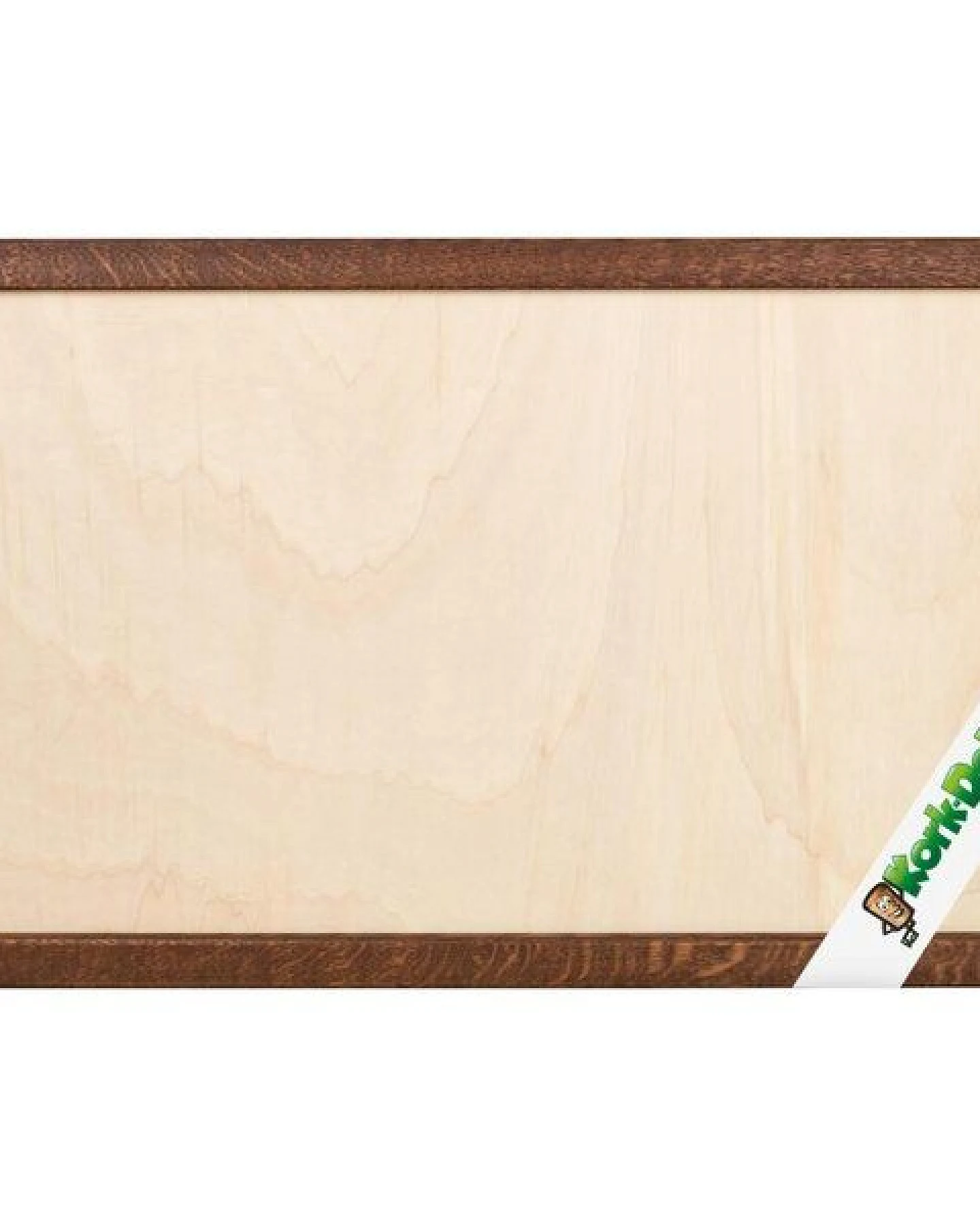 Kork-Deko Rahmen 90x60 cm für Pinnwand aus Kork – Eiche dunkel – DIY Holzrahmen leer – Ansicht 3