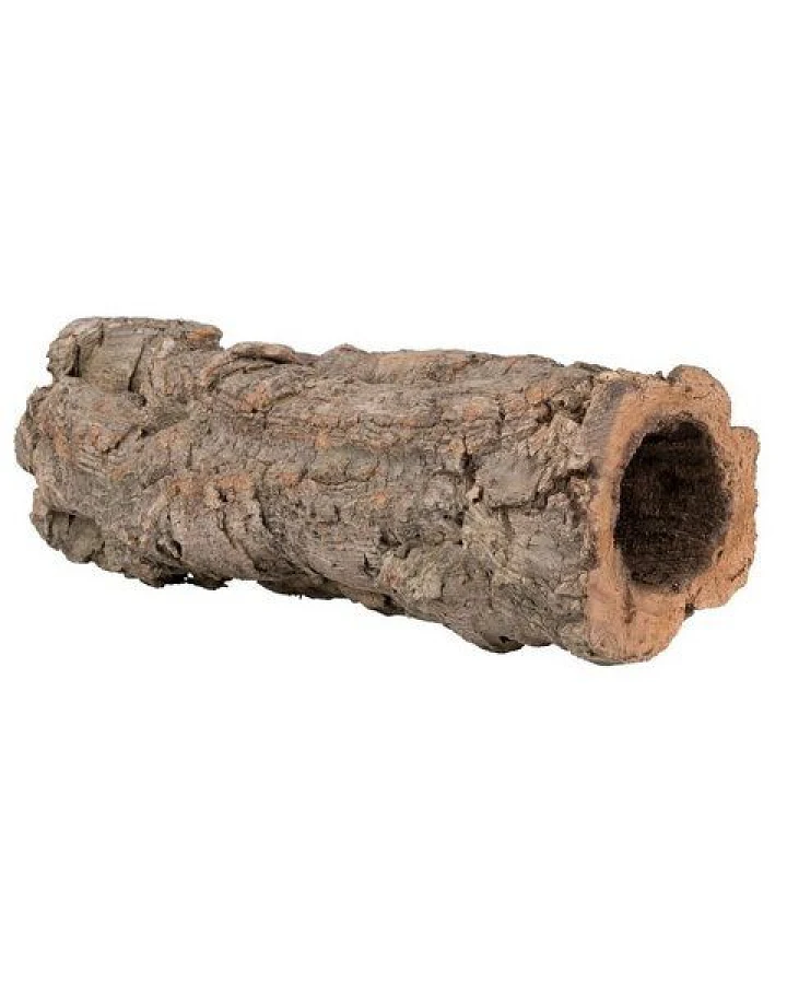 Kork-Deko Korkröhre 25 cm, schmal Ø 5-7 cm, Natur-Korkrinde, Terrarium Aquarium Deko, Versteck für Reptilien Nager, schädlingsfrei, unbehandelt
