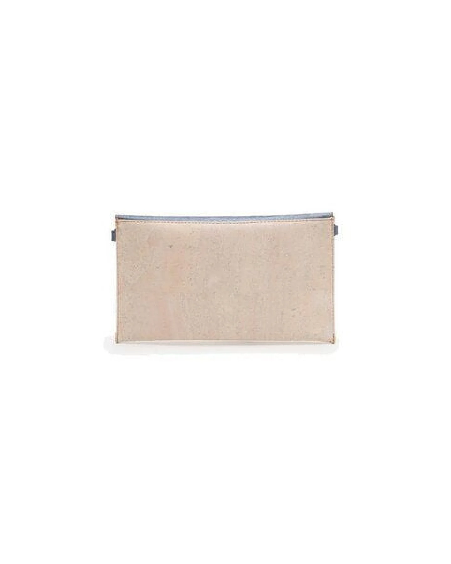 Kork-Deko Moderne Pochette-Clutch marineblau/beige/weiß – vegan, klein & handgefertigt – Ansicht 4