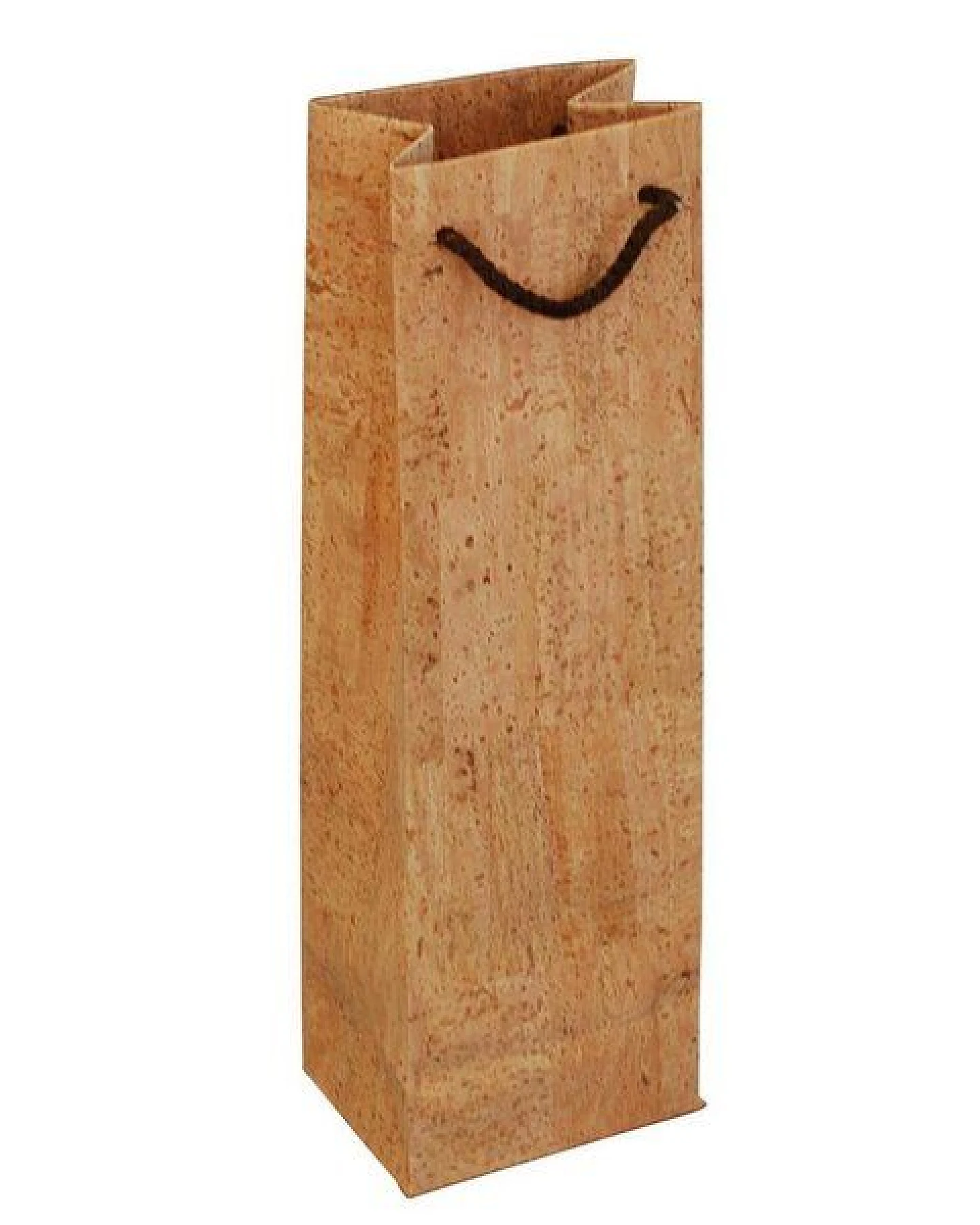 Kork-Deko Geschenkverpackung aus Kork für Weinflaschen – Ansicht 2