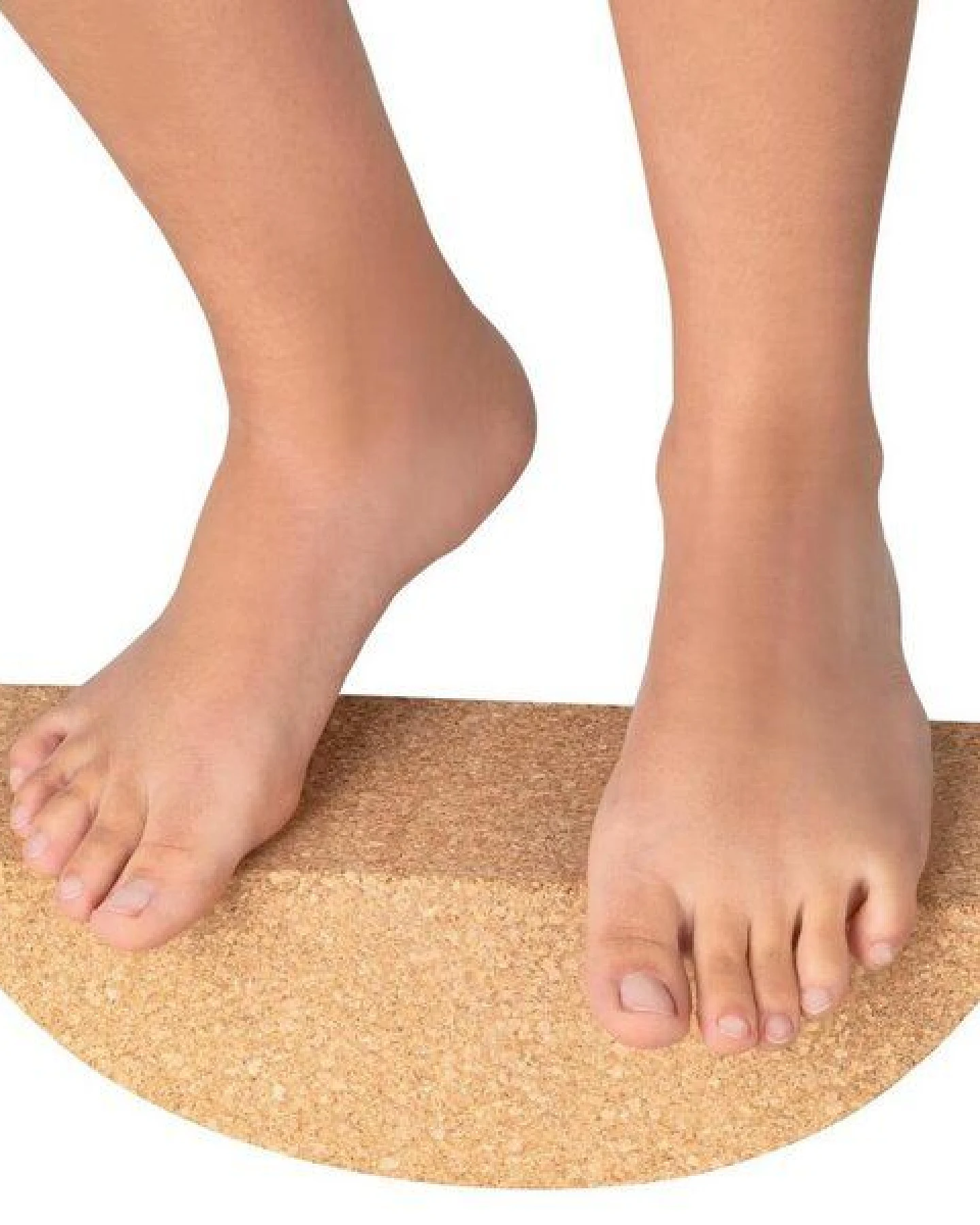 Kork-Deko Yoga Keil Halbmond aus Kork – Balance Trainer für Gleichgewicht & Fitness – Ansicht 2