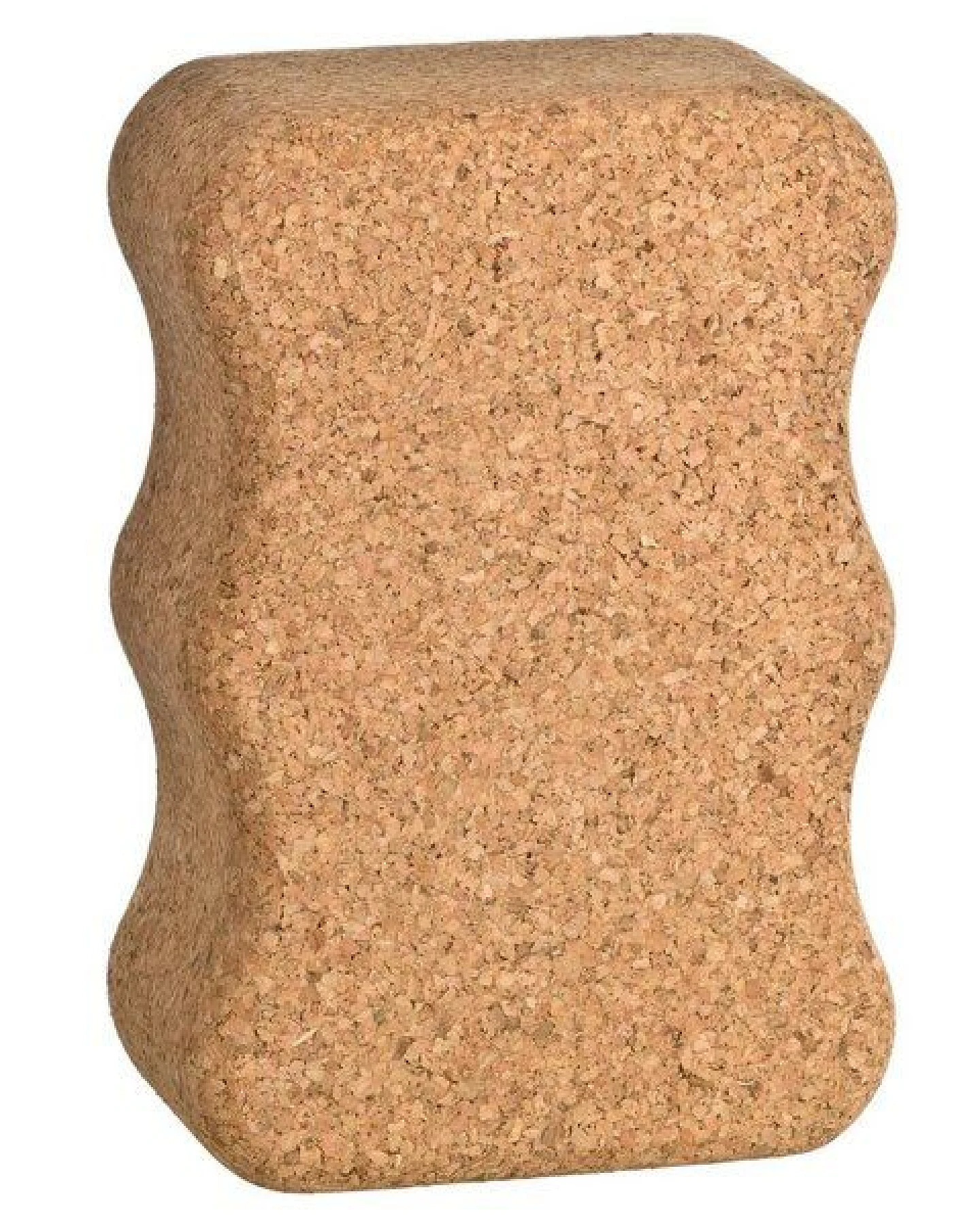 Kork-Deko Yoga Block WAVE - gewellt – Ansicht 2