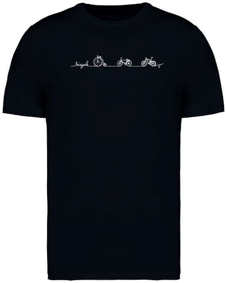 Brandless Basic Bio T-Shirt Men Bicycle Line Nr. 5 ( 180g/m²)