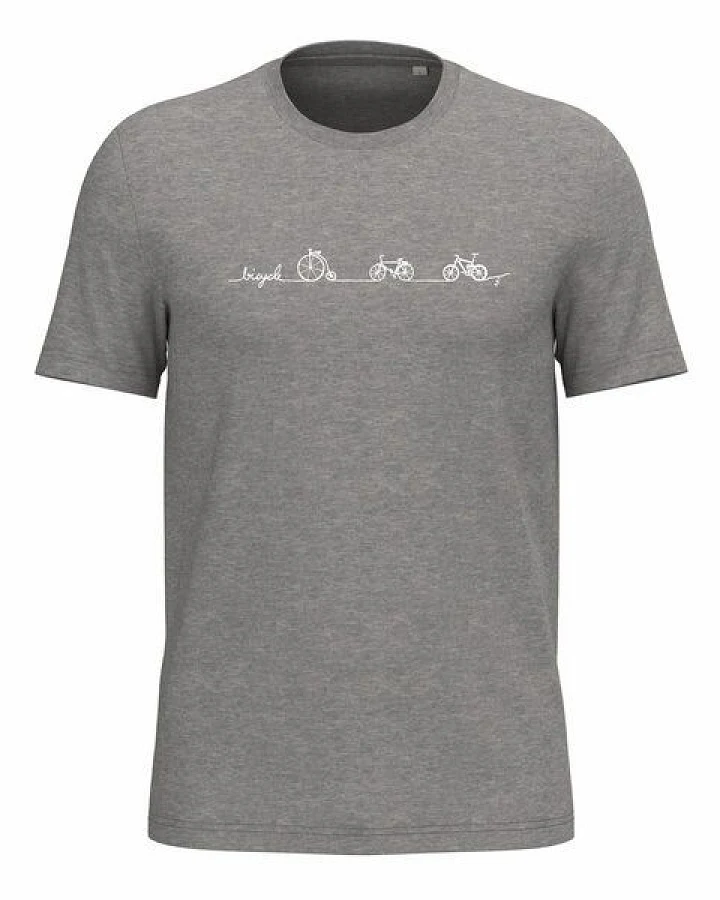 Brandless Basic Bio T-Shirt Men Bicycle Line Nr. 5 ( 180g/m²)