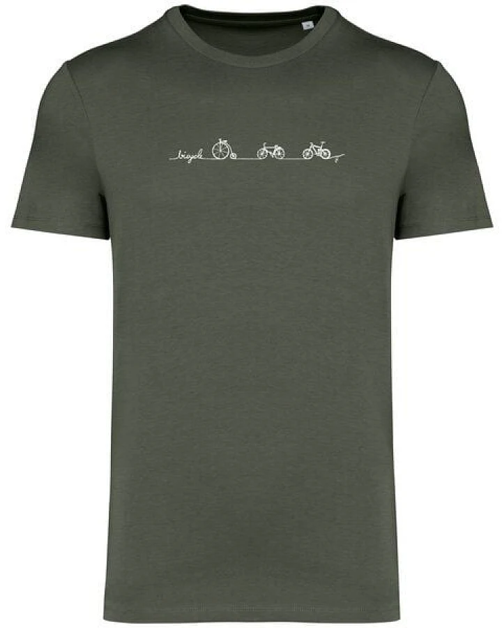 Brandless Basic Bio T-Shirt Men Bicycle Line Nr. 5 ( 180g/m²)