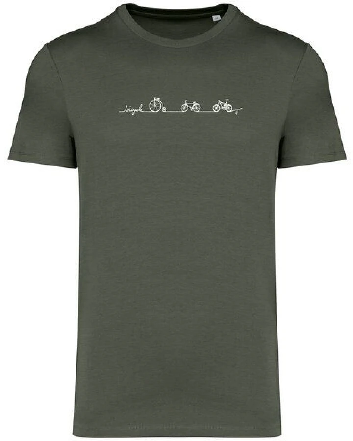 Brandless Basic Bio T-Shirt Men Bicycle Line Nr. 5 ( 180g/m²)
