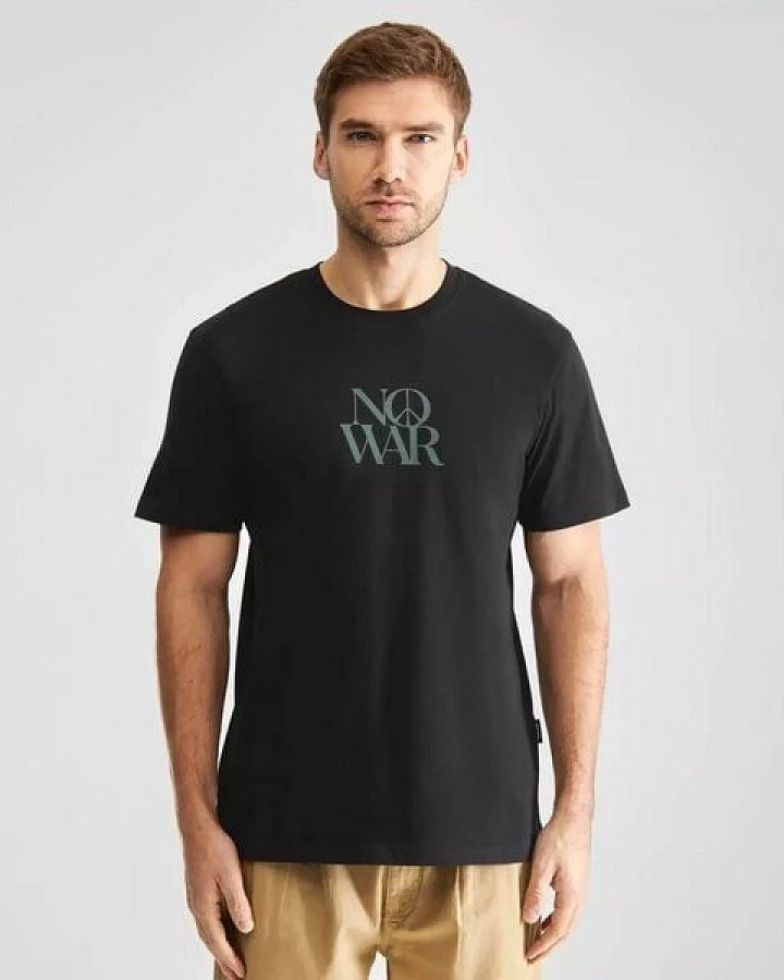 DEDICATED T-Shirt Stockholm "No War" - aus Bio-Baumwolle