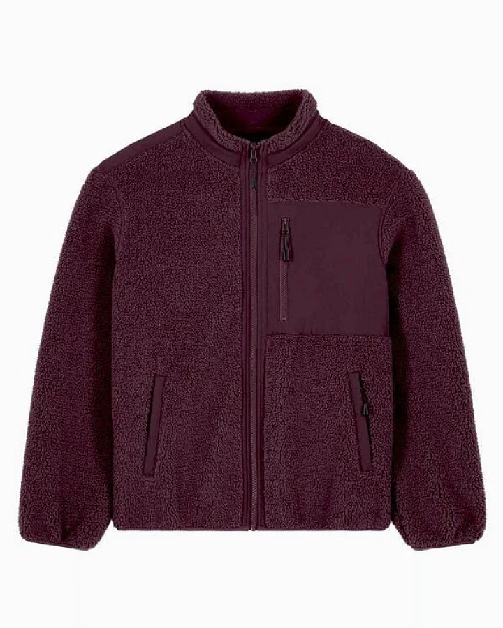 Kultgut ProEarth- New Recycling Generation - Kuschelige Sherpa Fleecejacke / With Love