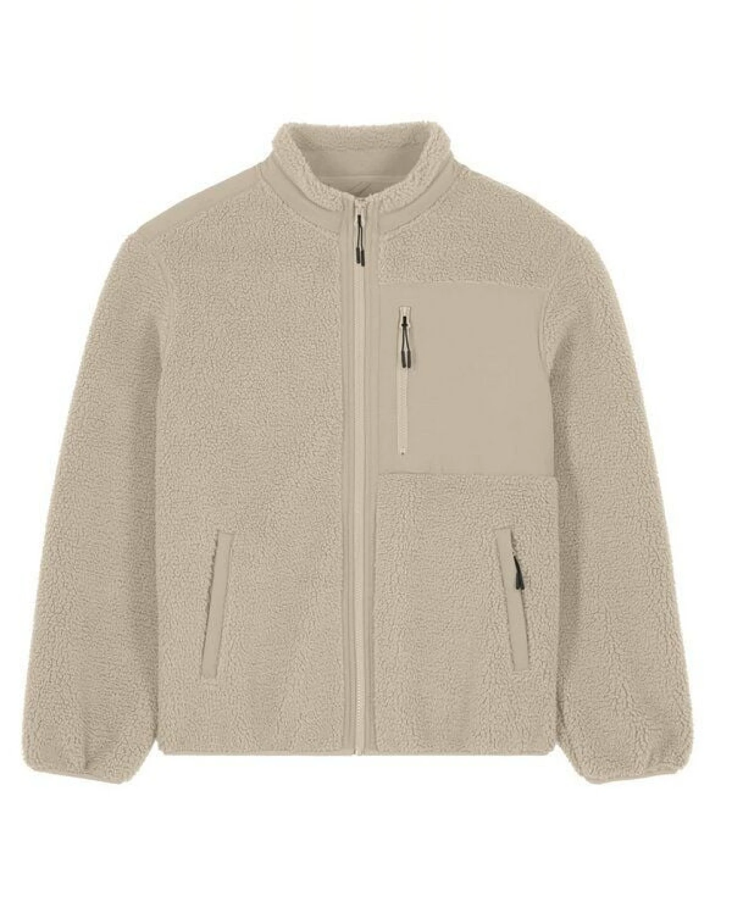 Kultgut ProEarth- New Recycling Generation - Kuschelige Sherpa Fleecejacke / With Love – Ansicht 4