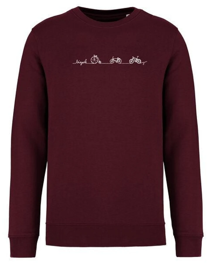 Brandless Basic Bio Unisex Sweatshirt Nr.3 Bicycle Line 350g/m²